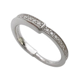 ティファニー TIFFANY＆CO ロックリング ホワイトゴールド 750WG ジュエリー