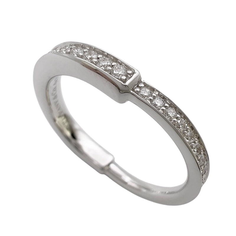 ティファニー TIFFANY＆CO ロックリング ホワイトゴールド 750WG ジュエリー