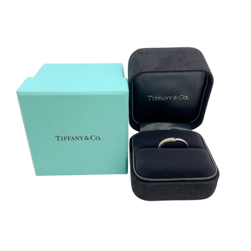 ティファニー TIFFANY＆CO ロックリング ホワイトゴールド 750WG ジュエリー