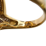 サファイヤリング ブルー K18YG ジュエリー