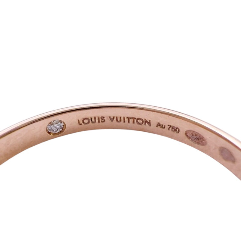ルイ・ヴィトン LOUIS VUITTON LVダイヤモンド　マリッジリング2.5MM ピンクゴールド 750PG ジュエリー