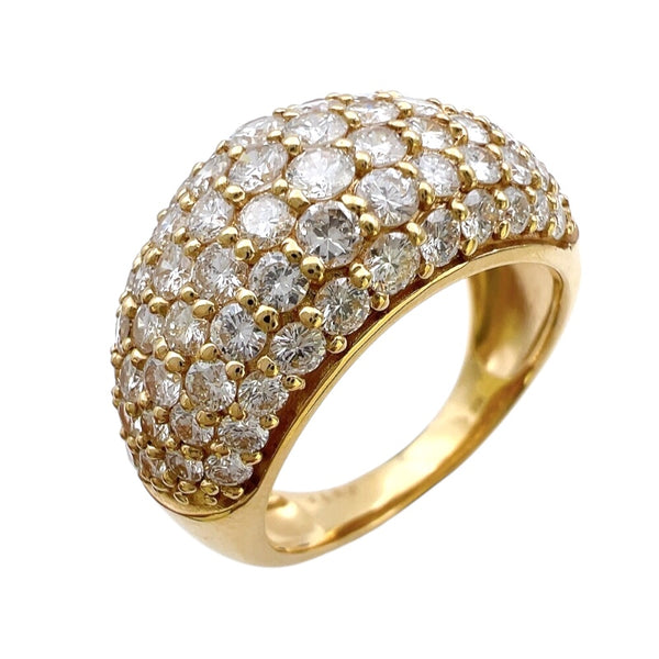 ダイヤモンドリング イエローゴールド K18YG ジュエリー