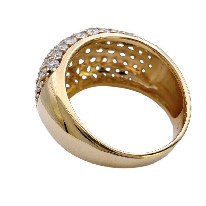 ダイヤモンドリング イエローゴールド K18YG ジュエリー