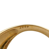 ダイヤモンドリング イエローゴールド K18YG ジュエリー