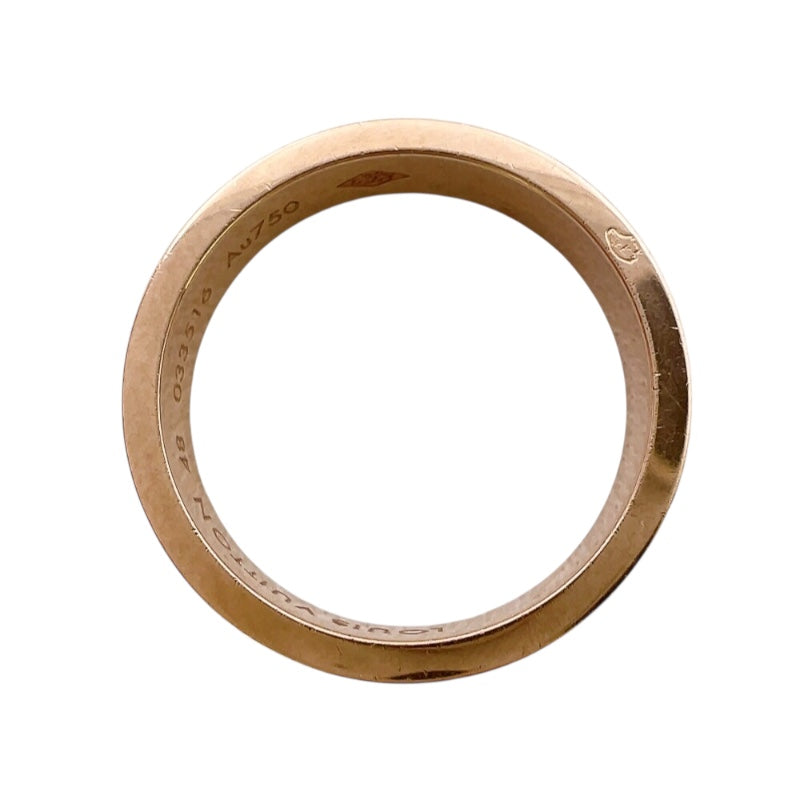 ルイ・ヴィトン LOUIS VUITTON アリアンスリング ピンクーゴールド 750PG ジュエリー