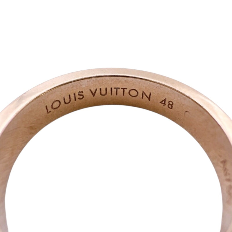 ルイ・ヴィトン LOUIS VUITTON アリアンスリング ピンクーゴールド 750PG ジュエリー