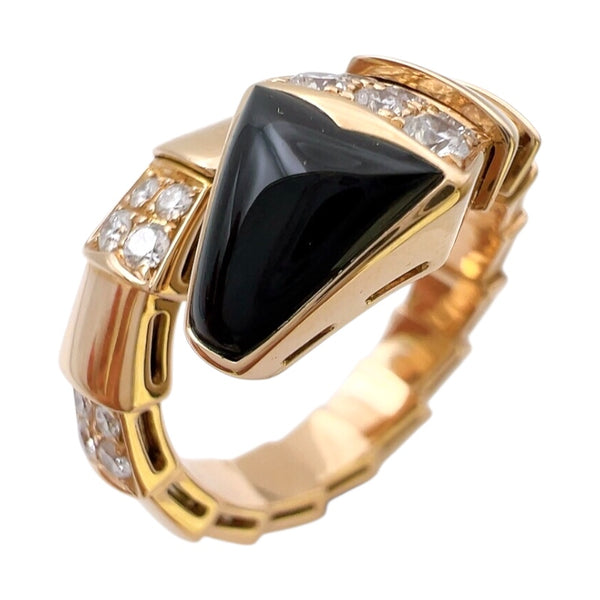 ブルガリ BVLGARI セルペンティリング ピンクゴールド 750PG