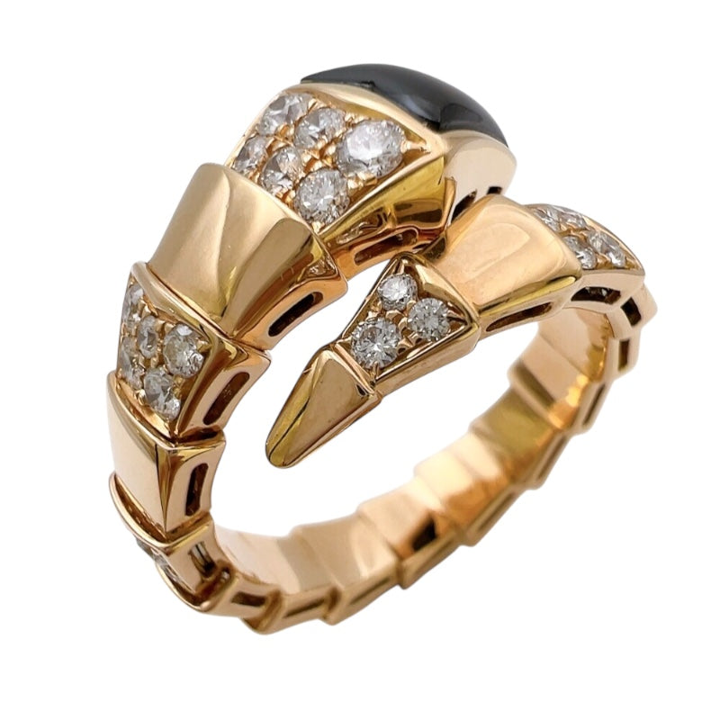 ブルガリ BVLGARI セルペンティリング ピンクゴールド 750PG ジュエリー