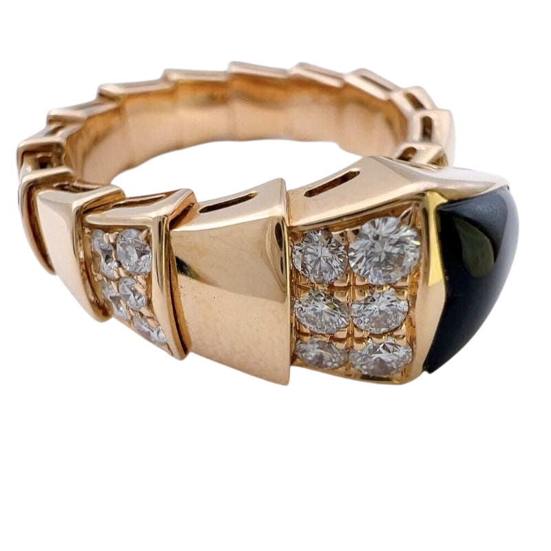 ブルガリ BVLGARI セルペンティリング ピンクゴールド 750PG ジュエリー