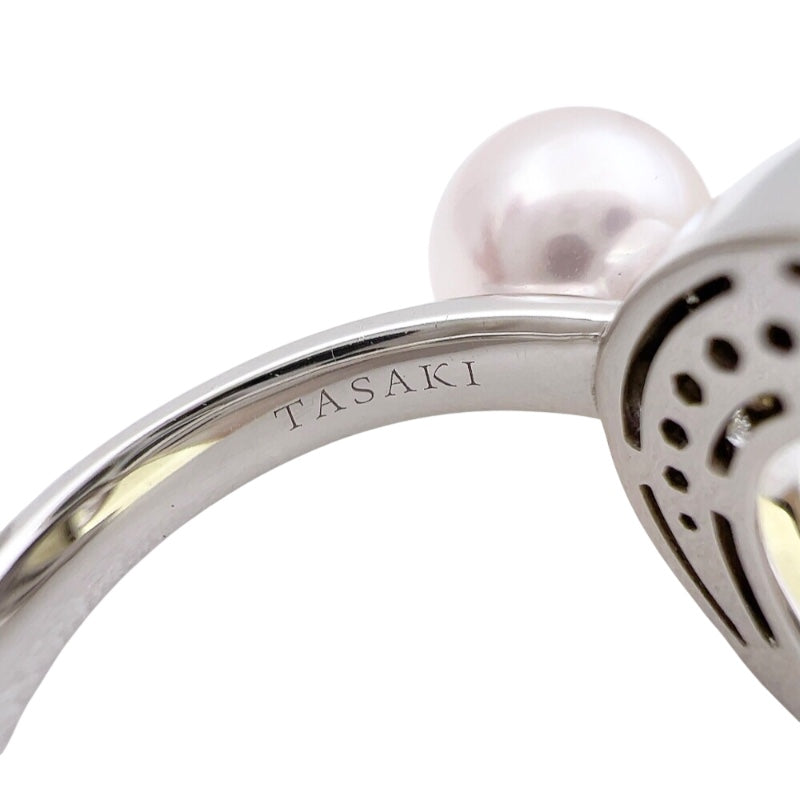 タサキ TASAKI コーヴリング ホワイトゴールド 750WG ジュエリー