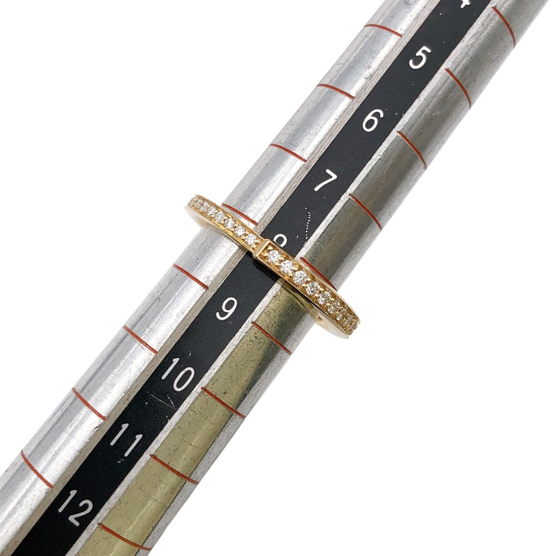 ティファニー TIFFANY＆CO ロックリングパヴェダイヤ K18イエローゴールド 750YG ジュエリー