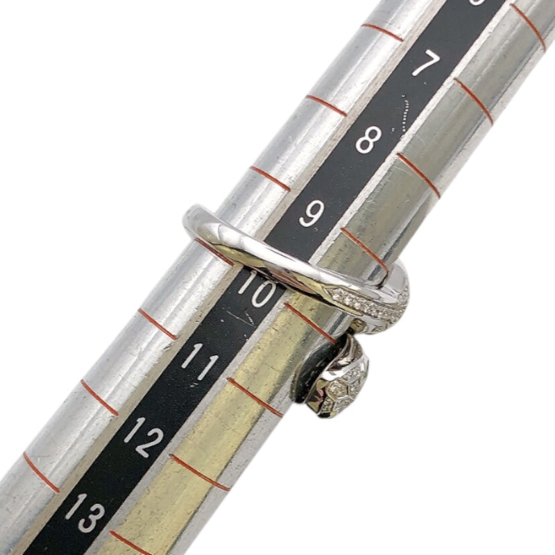 ブルガリ BVLGARI セルペンティセドゥットーリリング K18ホワイトゴールド 750WG ジュエリー