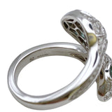 ブルガリ BVLGARI セルペンティセドゥットーリリング K18ホワイトゴールド 750WG ジュエリー