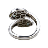 ブルガリ BVLGARI セルペンティセドゥットーリリング K18ホワイトゴールド 750WG ジュエリー