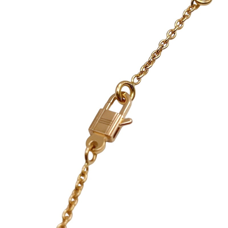 エルメス HERMES アミュレットカデナダイヤネックレス K18ピンクゴールド ジュエリー