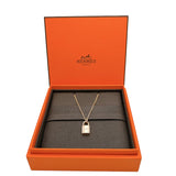 エルメス HERMES アミュレットカデナダイヤネックレス K18ピンクゴールド ジュエリー