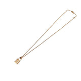 エルメス HERMES アミュレットカデナダイヤネックレス K18ピンクゴールド ジュエリー