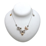 グッチ GUCCI フローラコレクションネックレス K18ホワイトゴールド ジュエリー