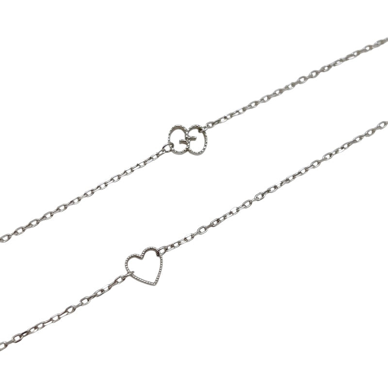 グッチ GUCCI フローラコレクションネックレス K18ホワイトゴールド ジュエリー