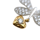 グッチ GUCCI フローラコレクションネックレス K18ホワイトゴールド ジュエリー