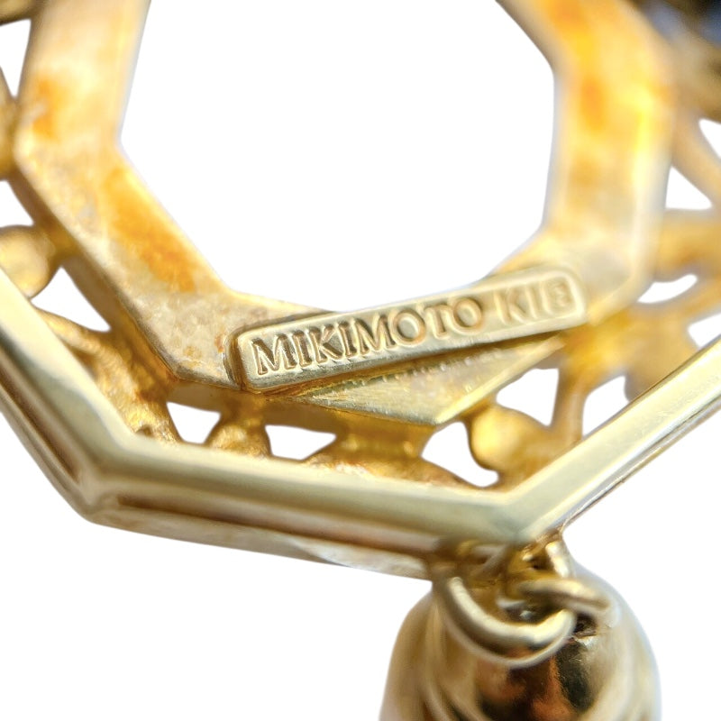 ミキモト MIKIMOTO ピクウェネックレス イエローゴールド K18YG/MOP シェル ジュエリー