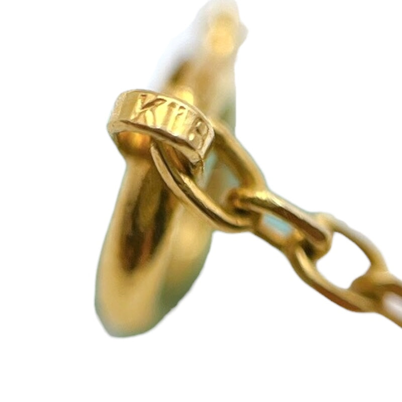 ミキモト MIKIMOTO ピクウェネックレス イエローゴールド K18YG/MOP シェル ジュエリー