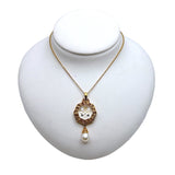 ミキモト MIKIMOTO ピクウェネックレス イエローゴールド K18YG/MOP シェル ジュエリー