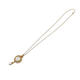 ミキモト MIKIMOTO ピクウェネックレス イエローゴールド K18YG/MOP シェル ジュエリー