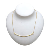 ティファニー TIFFANY＆CO Tスマイル ネックレス ラージ イエローゴールド 750YG ジュエリー