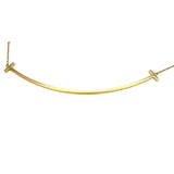 ティファニー TIFFANY＆CO Tスマイル ネックレス ラージ イエローゴールド 750YG ジュエリー