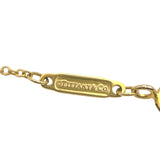 ティファニー TIFFANY＆CO Tスマイルネックレスミニ 750YG/ダイヤモンド ジュエリー