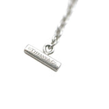 ティファニー TIFFANY＆CO Tスマイルブレス　マイクロミニ ホワイトゴールド 750WG/ダイヤモンド ジュエリー