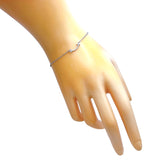 ティファニー TIFFANY＆CO Tスマイルブレス　マイクロミニ ホワイトゴールド 750WG/ダイヤモンド ジュエリー