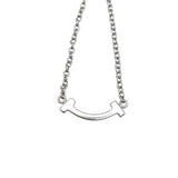 ティファニー TIFFANY＆CO Tスマイルブレス　マイクロミニ ホワイトゴールド 750WG/ダイヤモンド ジュエリー