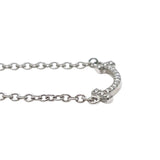 ティファニー TIFFANY＆CO Tスマイルブレス　マイクロミニ ホワイトゴールド 750WG/ダイヤモンド ジュエリー