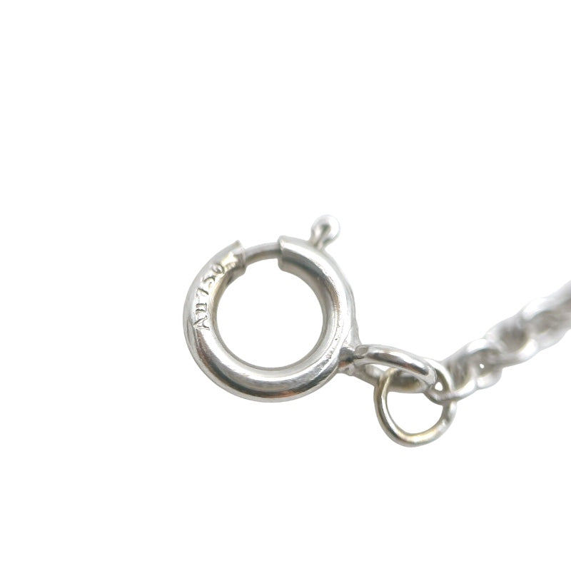 ティファニー TIFFANY＆CO Tスマイルブレス　マイクロミニ ホワイトゴールド 750WG/ダイヤモンド ジュエリー