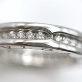 ブルガリ BVLGARI ビーゼロワンリング1バンド(XS) フルダイヤ ホワイトゴールド 750WG/ダイヤモンド ジュエリー