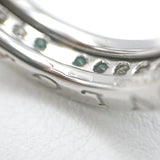 ブルガリ BVLGARI ビーゼロワンリング1バンド(XS) フルダイヤ ホワイトゴールド 750WG/ダイヤモンド ジュエリー