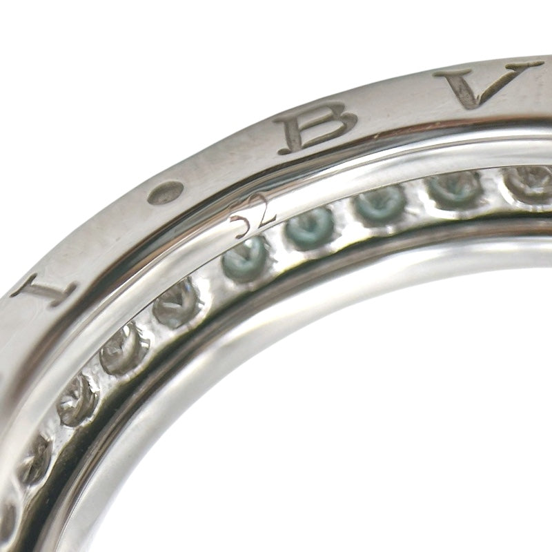 ブルガリ BVLGARI ビーゼロワンリング1バンド(XS) フルダイヤ ホワイトゴールド 750WG/ダイヤモンド ジュエリー