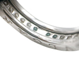 ブルガリ BVLGARI ビーゼロワンリング1バンド(XS) フルダイヤ ホワイトゴールド 750WG/ダイヤモンド ジュエリー