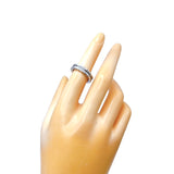 ブルガリ BVLGARI ビーゼロワンリング1バンド(XS) フルダイヤ ホワイトゴールド 750WG/ダイヤモンド ジュエリー