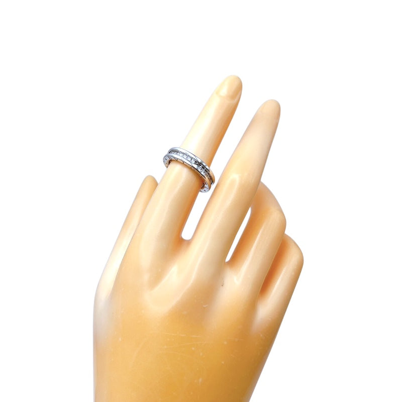 ブルガリ BVLGARI ビーゼロワンリング1バンド(XS) フルダイヤ ホワイトゴールド 750WG/ダイヤモンド ジュエリー