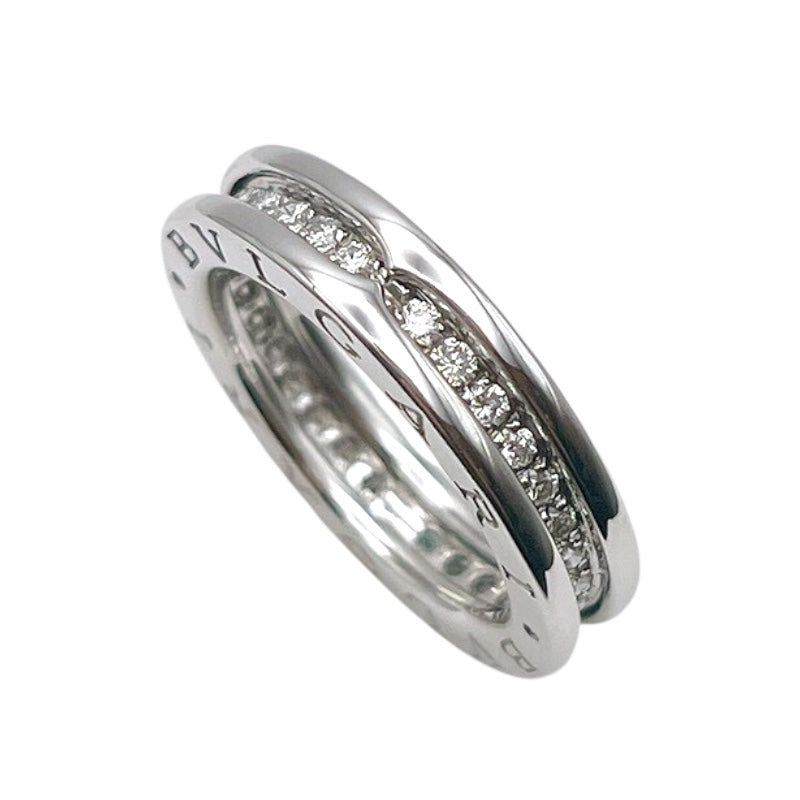 ブルガリ BVLGARI ビーゼロワンリング1バンド(XS) フルダイヤ ホワイトゴールド 750WG/ダイヤモンド ジュエリー