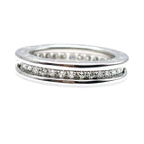 ブルガリ BVLGARI ビーゼロワンリング1バンド(XS) フルダイヤ ホワイトゴールド 750WG/ダイヤモンド ジュエリー