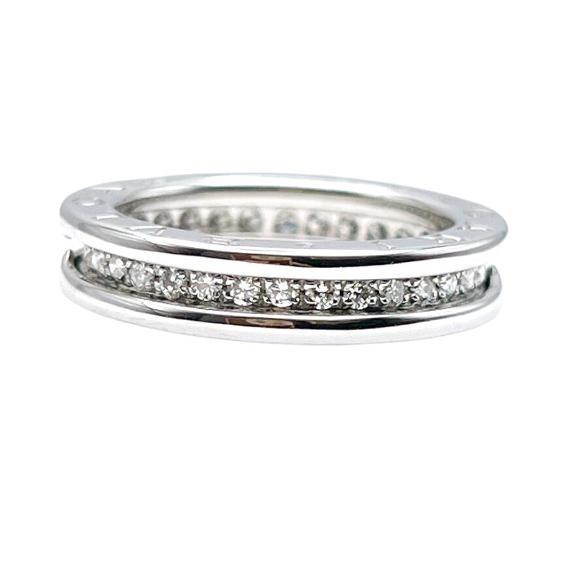 ブルガリ BVLGARI ビーゼロワンリング1バンド(XS) フルダイヤ ホワイトゴールド 750WG/ダイヤモンド ジュエリー
