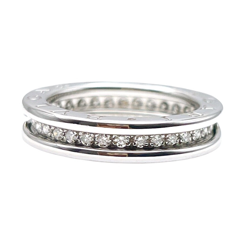 ブルガリ BVLGARI ビーゼロワンリング1バンド(XS) フルダイヤ ホワイトゴールド 750WG/ダイヤモンド ジュエリー