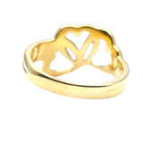 ティファニー TIFFANY＆CO トリプルハートリング　 Au750 ジュエリー