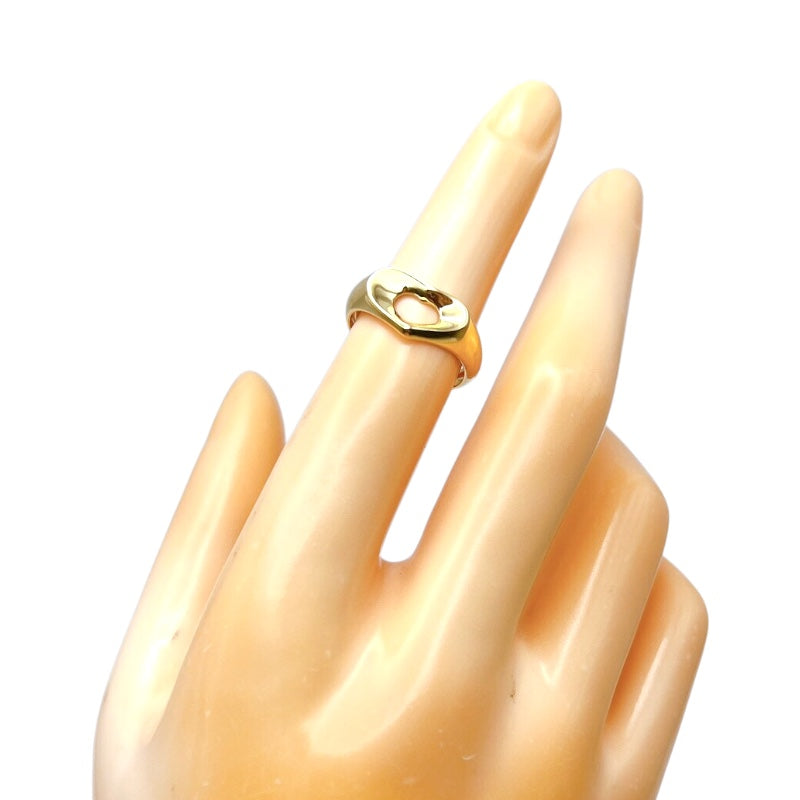 ティファニー TIFFANY＆CO オープンハートリング ゴールド Au750 ジュエリー