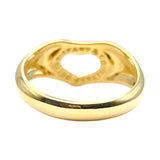 ティファニー TIFFANY＆CO オープンハートリング ゴールド Au750 ジュエリー