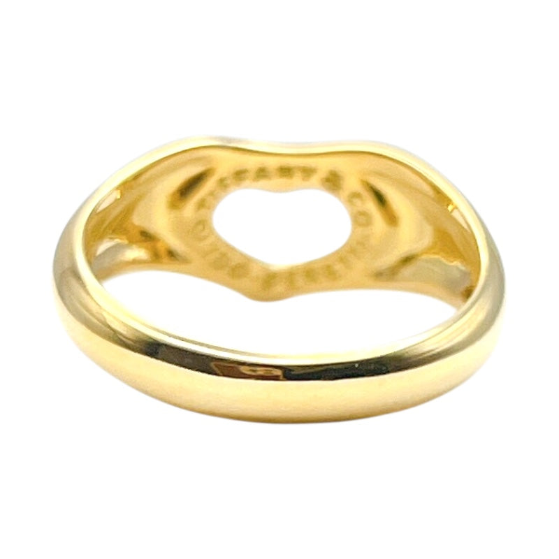 ティファニー TIFFANY＆CO オープンハートリング ゴールド Au750 ジュエリー